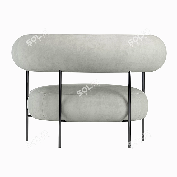 Elegant Williams Chair: Modern Design 3D model image 5