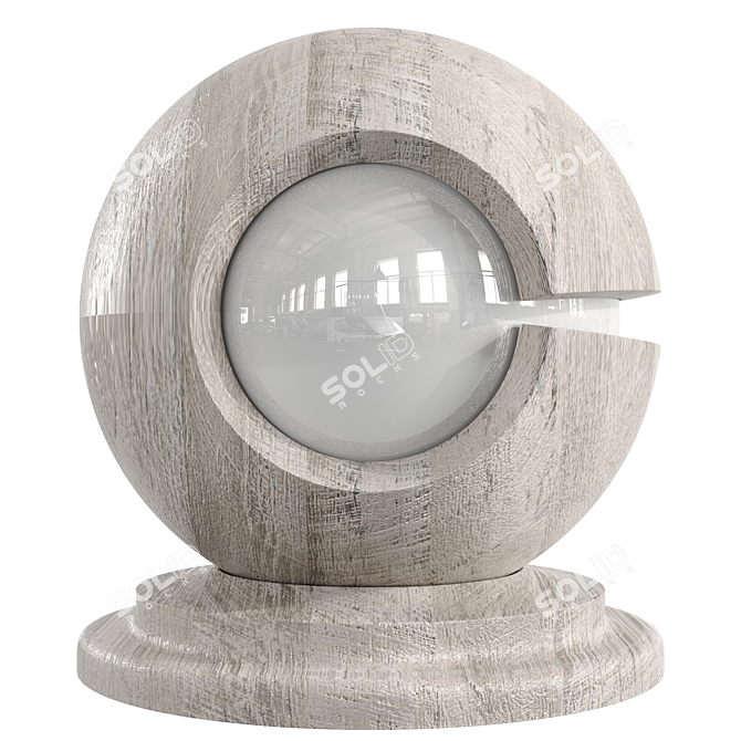 Ethereal Gray Timber 3D model image 3