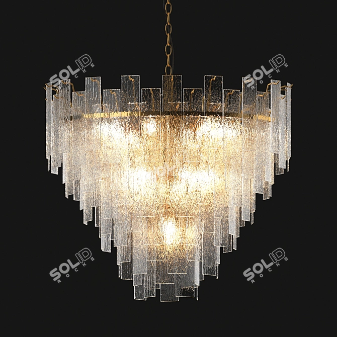 Favor Collection: Charming Chandelier Lamps 3D model image 2