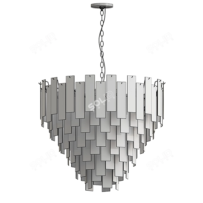 Favor Collection: Charming Chandelier Lamps 3D model image 3