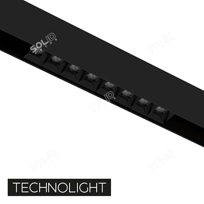 TECHNOLIGHT Darkline 180: Sleek and Efficient 3D model image 1