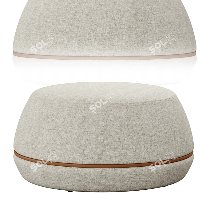 Contemporary Onvi Ottoman: Elegant and Stylish 3D model image 3