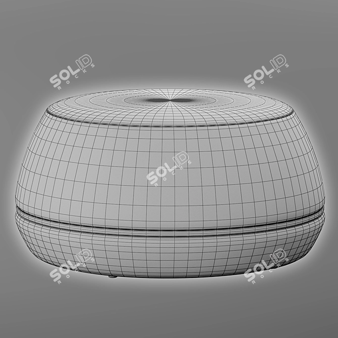 Contemporary Onvi Ottoman: Elegant and Stylish 3D model image 4