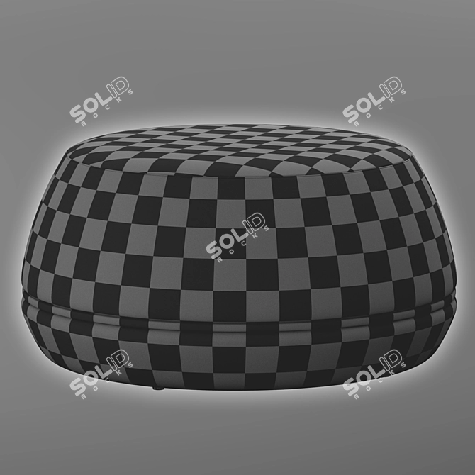 Contemporary Onvi Ottoman: Elegant and Stylish 3D model image 5