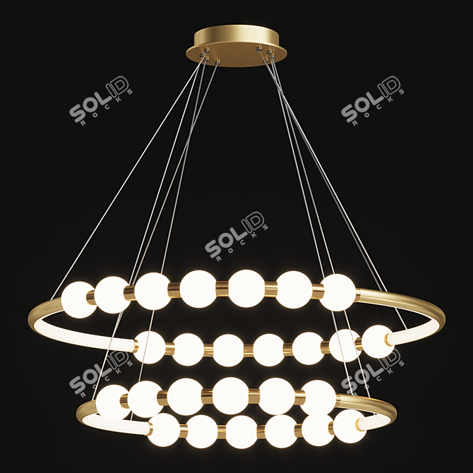 Modern LED Pendant Lights - ACCESS CH 3D model image 1