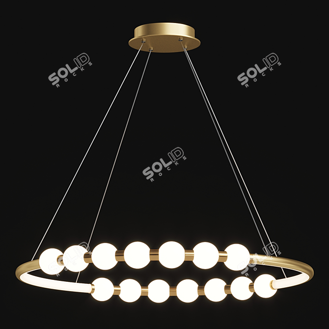 Modern LED Pendant Lights - ACCESS CH 3D model image 2