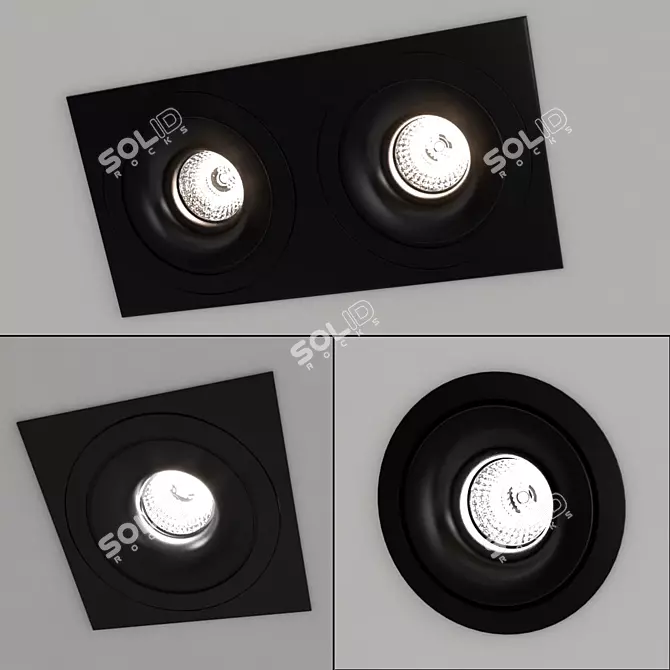 Modern LED ORBITA Collection - Stylish and Efficient Lighting 3D model image 2