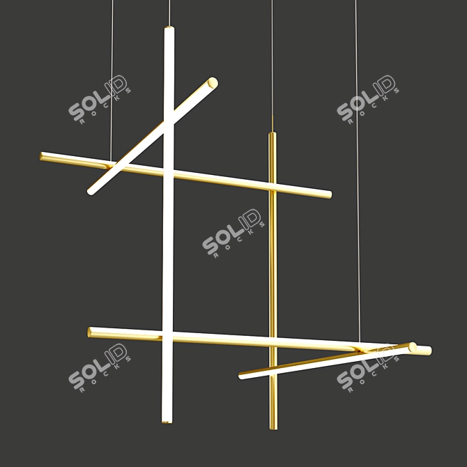Sophisticated Pendant Lighting: COORDINATES Collection 3D model image 5
