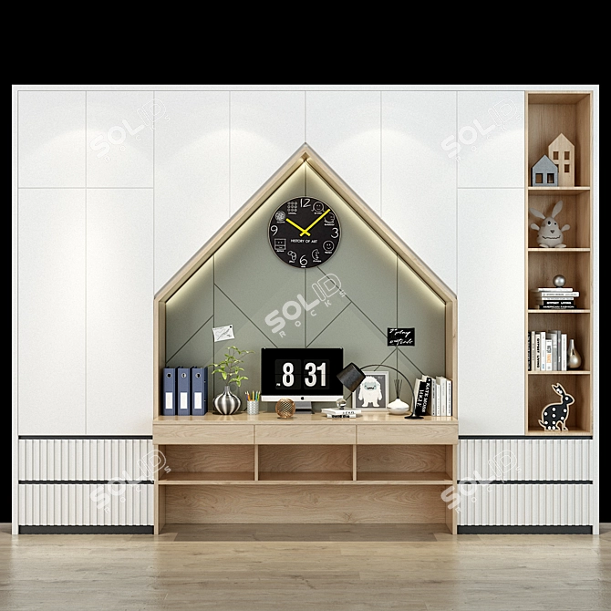 Kids' Delight Furniture Set 3D model image 1