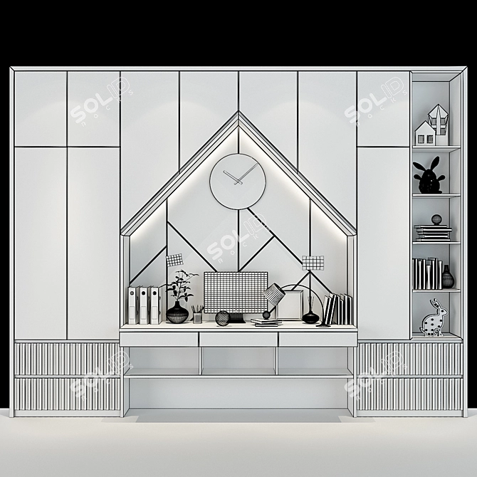 Kids' Delight Furniture Set 3D model image 2