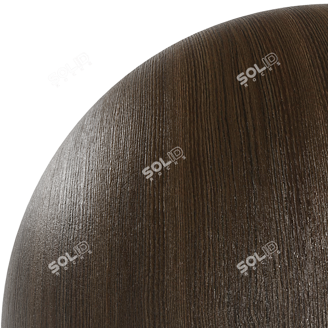 Mario Oak Brown: High-Quality Wood Texture 3D model image 4