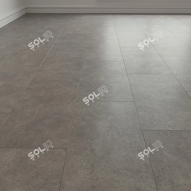 Moduleo Transform Jura Stone: Versatile Porcelain Floor Tile 3D model image 1