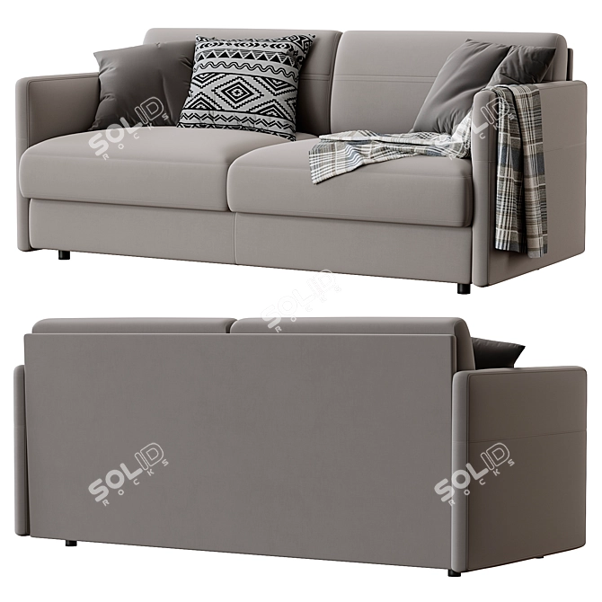 Ditre Italia FRANK: Modern Designer Sofa 3D model image 4