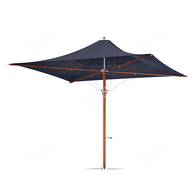 Ocean Master Max: Elegant Sunshade by Tuuci 3D model image 2