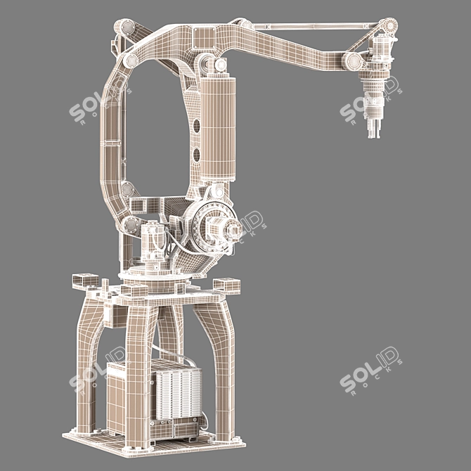 Fanuc M 410B: Highly Efficient Industrial Robot 3D model image 7