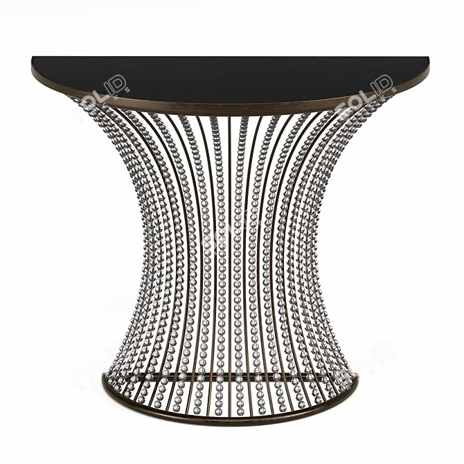 Elegant 2015 Luxe Console 3D model image 2