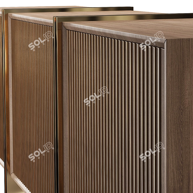 Contemporary Sideboard Ripas: Sleek and Functional 3D model image 2