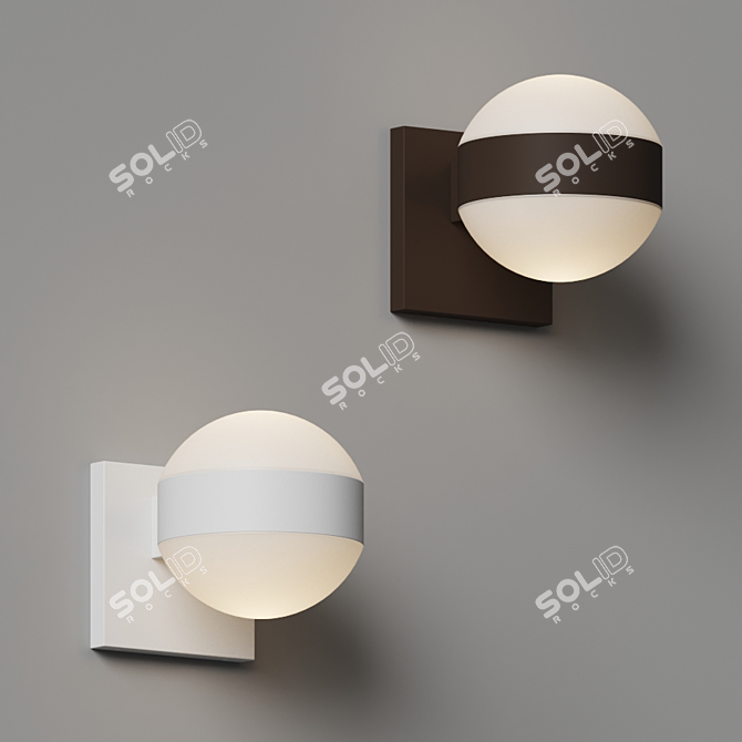 Reals Outdoor Downlight by Sonneman 3D model image 4
