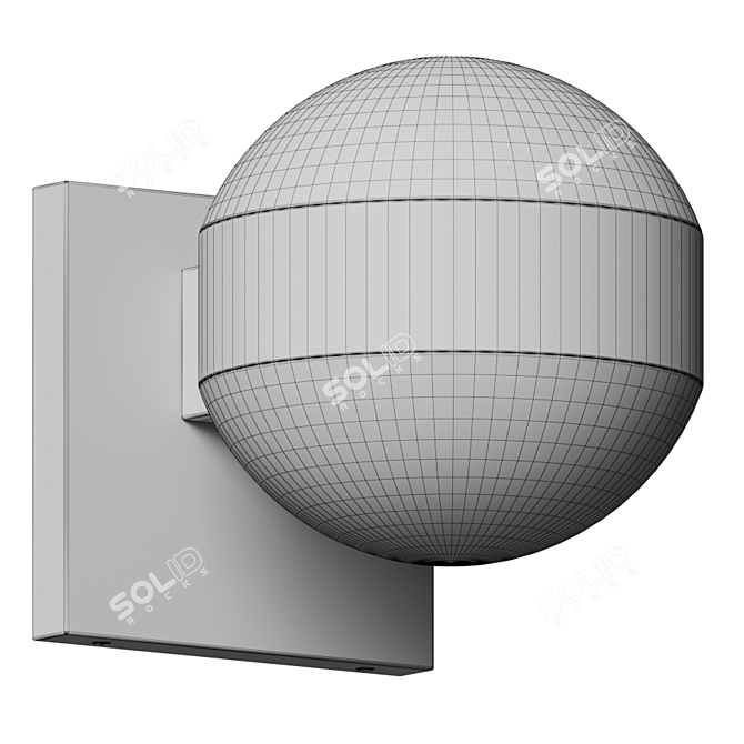 Reals Outdoor Downlight by Sonneman 3D model image 5