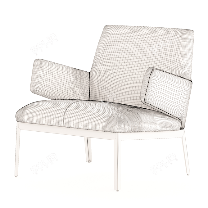 Cozy Arflex Hug Chair 3D model image 7