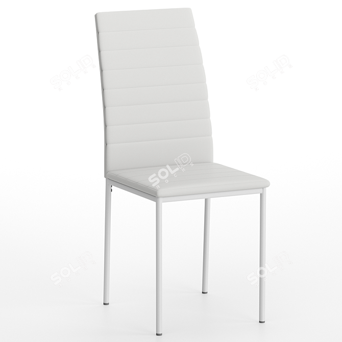 Bisho Chair: Classic and Practical for Home or Office 3D model image 1