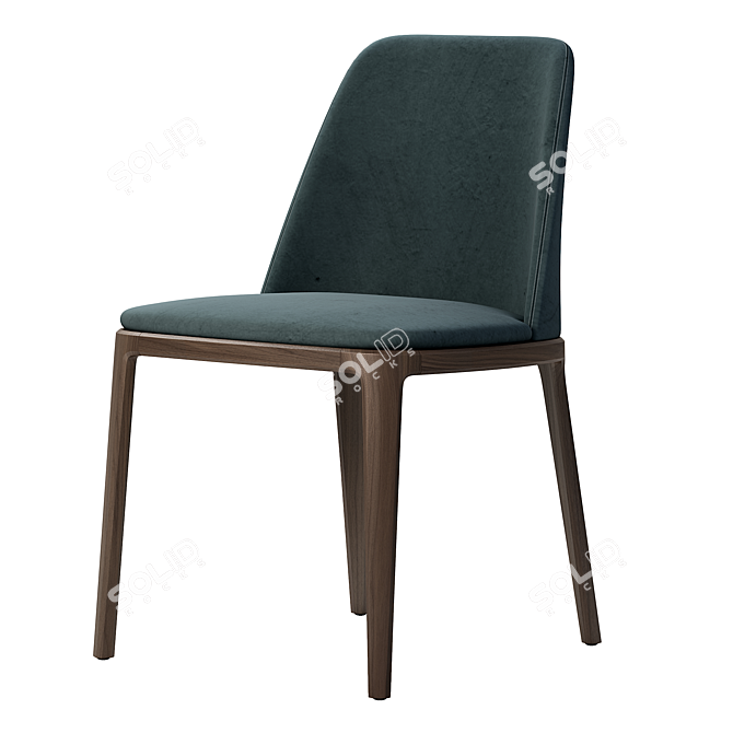 Elegant POLIFORM Grace Chair 3D model image 7