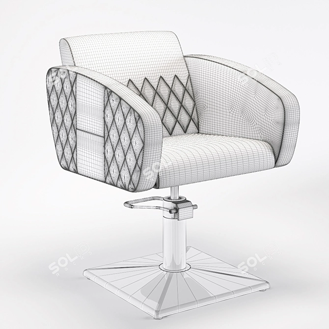 "Verona" Hairdressing Chair by Imidzh Inventor 3D model image 4