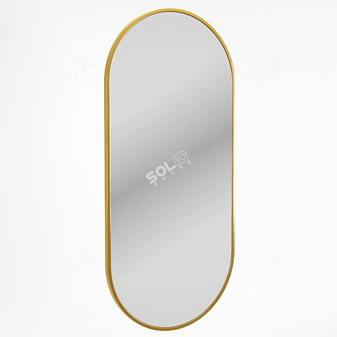 EGO Mirror: Professional Hairdressing Tool 3D model image 5