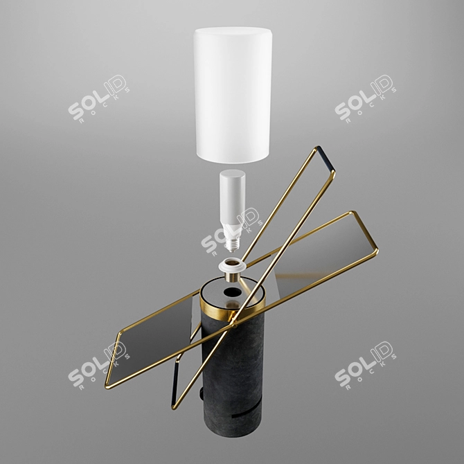 Elegant Mihver Lantern: Unique Design 3D model image 3