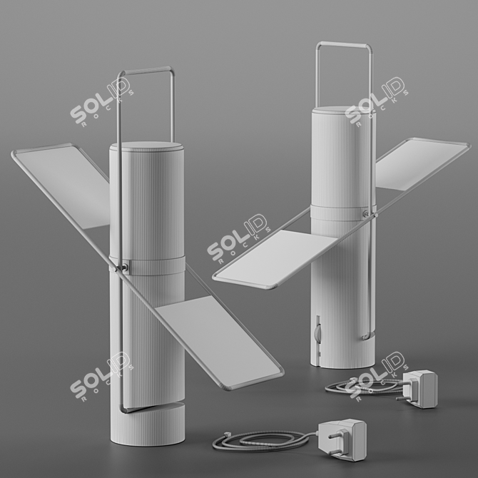 Elegant Mihver Lantern: Unique Design 3D model image 7