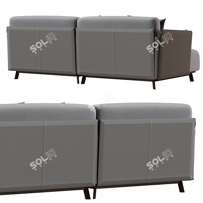 Ditre Italia Kailua Modern Sofa 3D model image 5