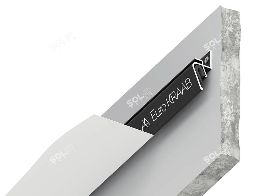 EuroKraab Shadow Gap Profile 3D model image 2