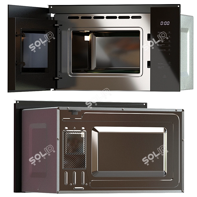 Indurama Kitchen Appliances Set 3D model image 3