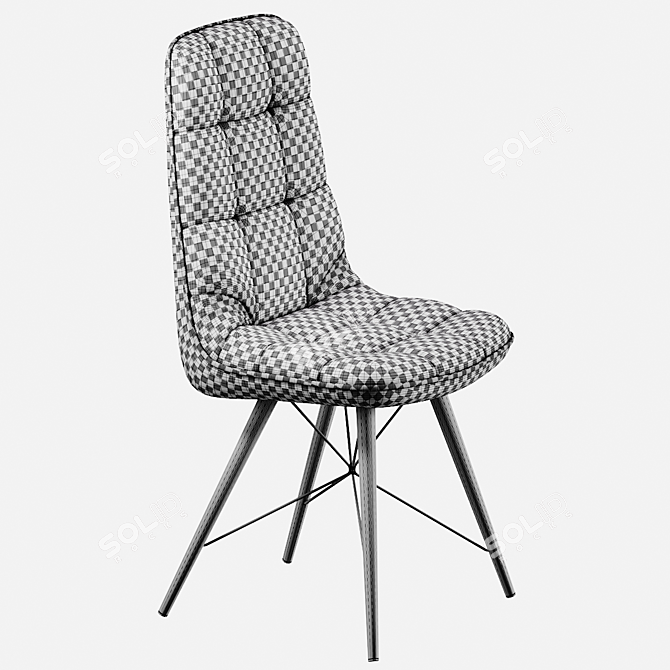 AROOMA Cava Chair - Elegant and Comfortable 3D model image 6