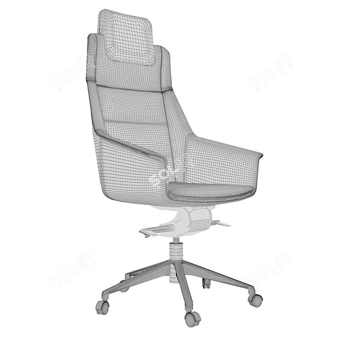 Jera Designer Chairs: Timeless Elegance for Modern Spaces 3D model image 4