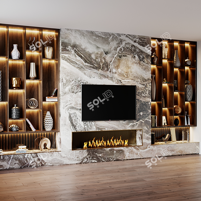 TV Set 178" - Sleek Design, Immersive Viewing 3D model image 2