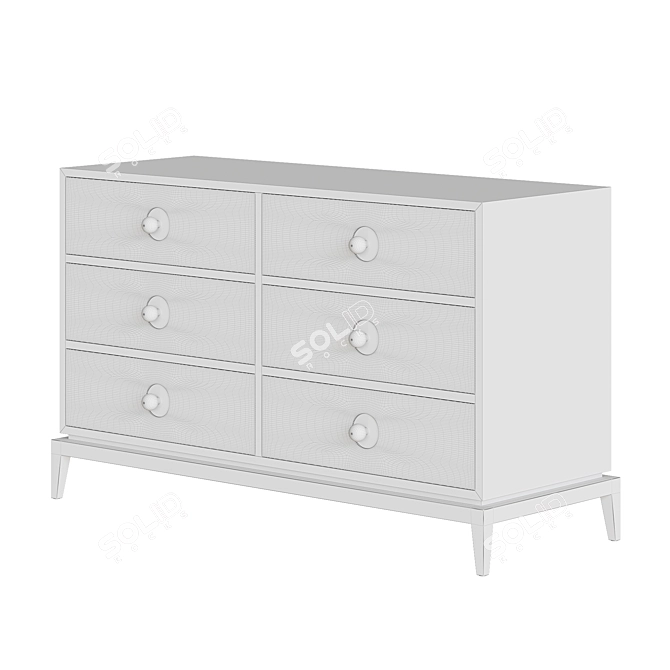 Chic Channing Dresser by Adler 3D model image 6