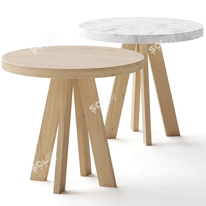 Modern A.Ngelo Coffee Tables 3D model image 1