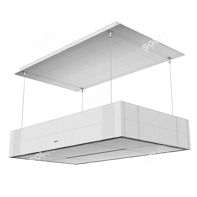 Gaggenau AC270101 Ceiling Hood 3D model image 4