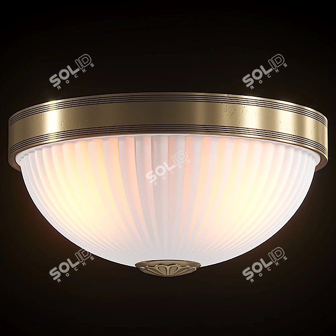 Elegant Angel Chandelier 3D model image 2