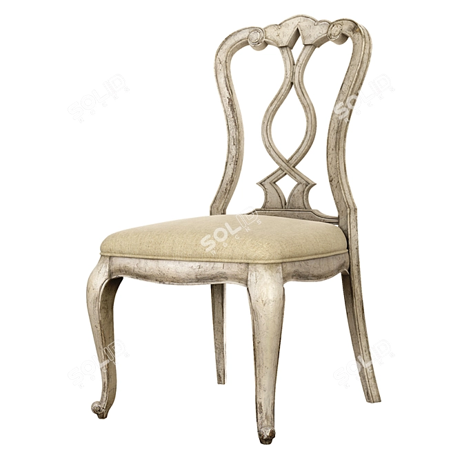 Chatelet Splatback Chair: Elegant and Versatile 3D model image 2