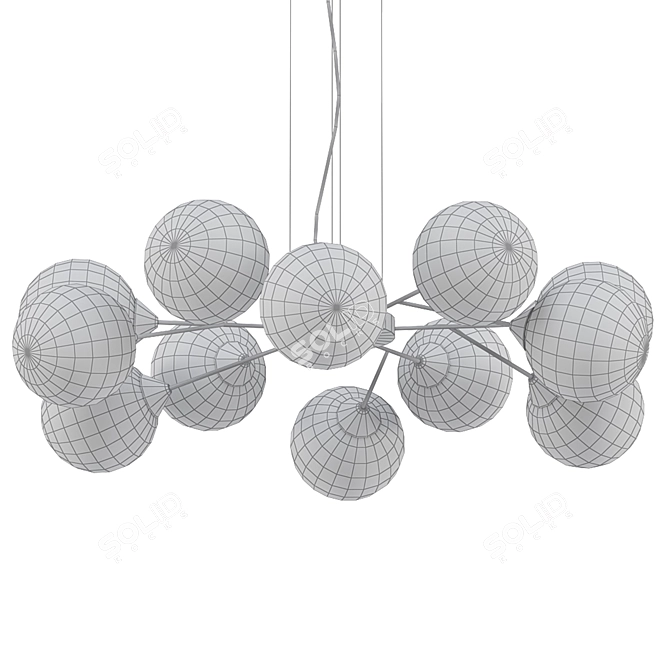 Giorgetti Suspension Lamp: Modern Elegance 3D model image 2