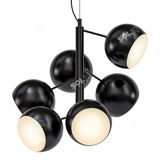  Nordic Rondo Pendant Light 3D model image 1