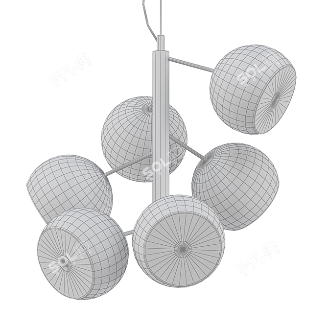  Nordic Rondo Pendant Light 3D model image 2