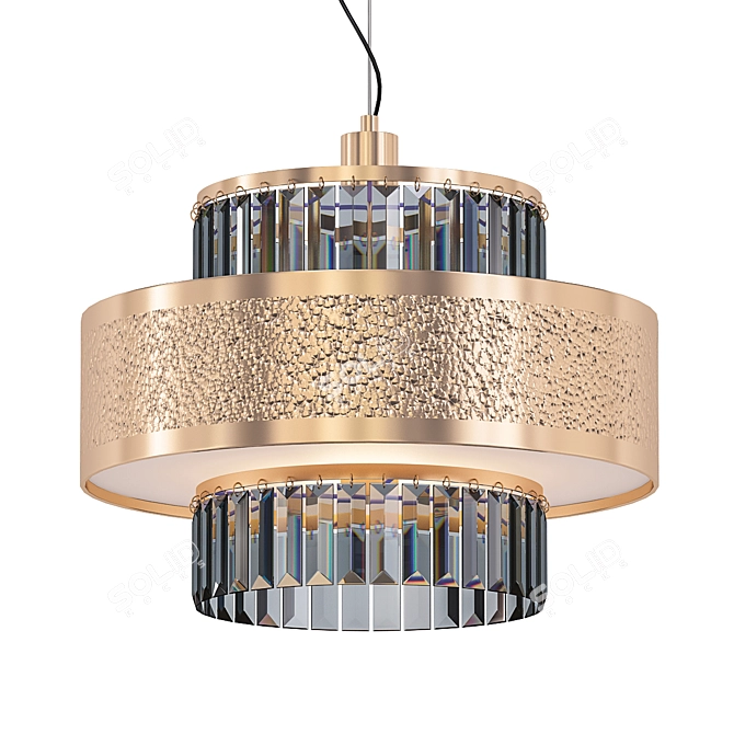 Elegant Illumination: ROXANA Design Lamps 3D model image 1
