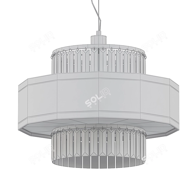 Elegant Illumination: ROXANA Design Lamps 3D model image 2