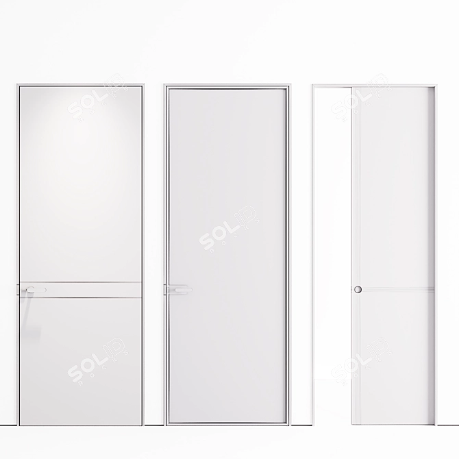 Lualdi L7 - Sleek and Stylish Doors 3D model image 5