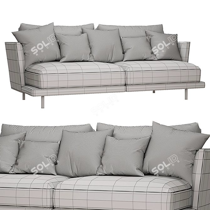 Luxury Ditre Italia ROYAL Sofa 3D model image 4
