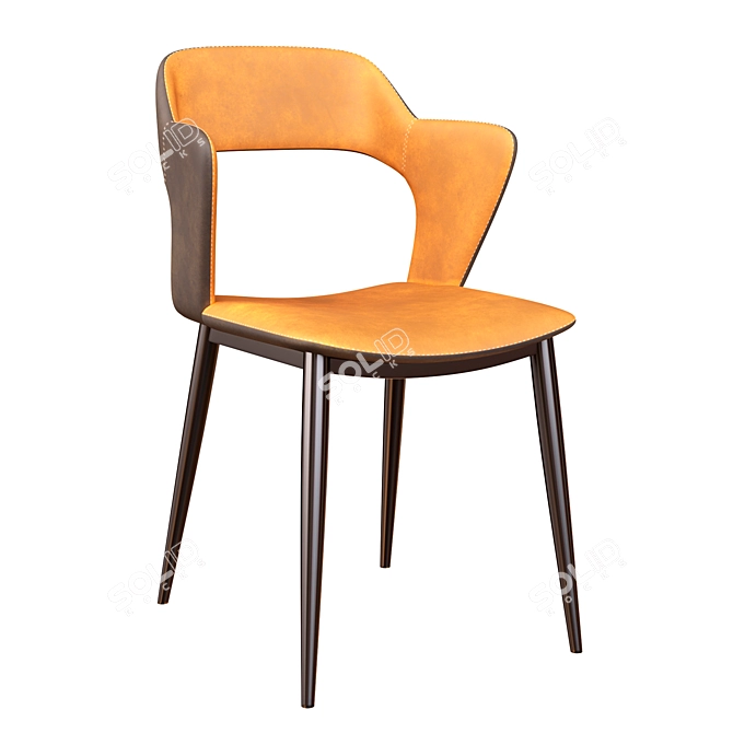 Modern Dining Chair M2 3D model image 1