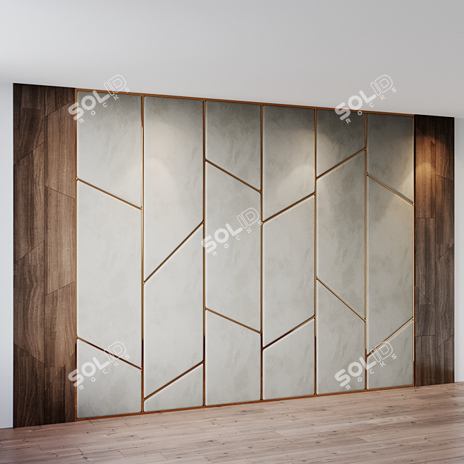 Title: Stylish Studia-54 Inspired Headboard 3D model image 2